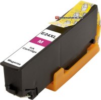 XL Druckerpatrone von tintenalarm.de ersetzt Epson 24 XL, T2433 magenta (ca. 740 Seiten)